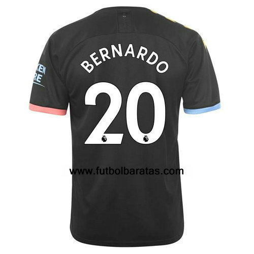 Camiseta De Bernardo del Manchester City 2019-2020 Segunda Equipacion