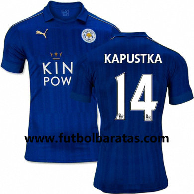 Camiseta Leicester City Bartosz Kapustka Primera Equipacion 2016-17
