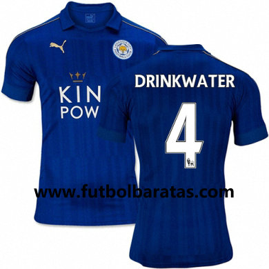 Camiseta Leicester City Danny Drinkwater Primera Equipacion 2016-17