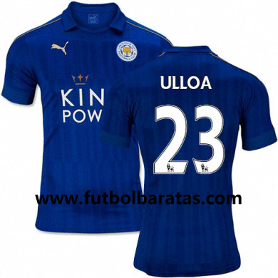 Camiseta Leicester City Leonardo Ulloa Primera Equipacion 2016-17