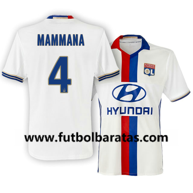 Camiseta Lyon Emanuel Mammana Primera Equipacion 2016-17
