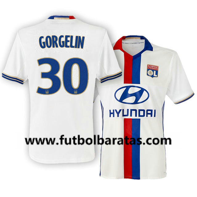 Camiseta Lyon Mathieu Gorgelin Primera Equipacion 2016-17