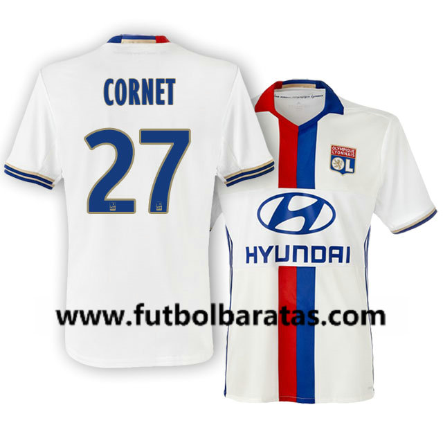 Camiseta Lyon Maxwel Cornet Primera Equipacion 2016-17