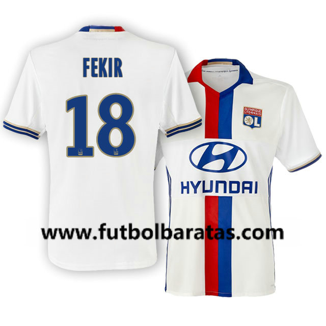 Camiseta Lyon Nabil Fekir Primera Equipacion 2016-17