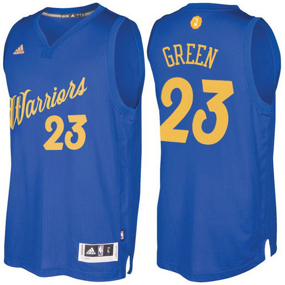 Camiseta baloncesto Golden State Warriors Navidad 2016 Draymond Green 23 Azul