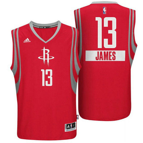 Camiseta baloncesto Houston Rockets Navidad 2014 James Harden 13 Roja