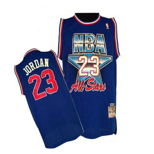 Camiseta baloncesto Michael Jordan 23 Azul All Star 1992 Hombre