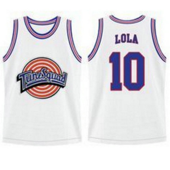 Camiseta baloncesto Tune Squad Lola Bunny 10 Blanca