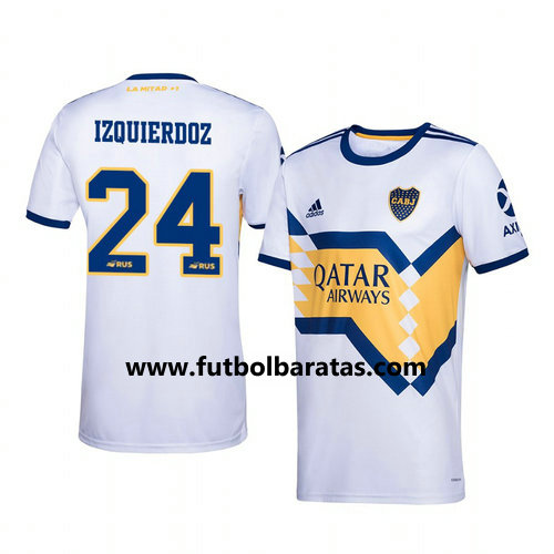 Camiseta izquierdoz 24 Boca Juniors 2020-2021 Segunda Equipacion