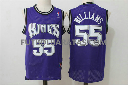 camiseta Williams 55 sacramento kings 2017 purpura