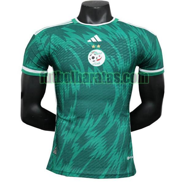 camiseta argelia 2023 verde primera player