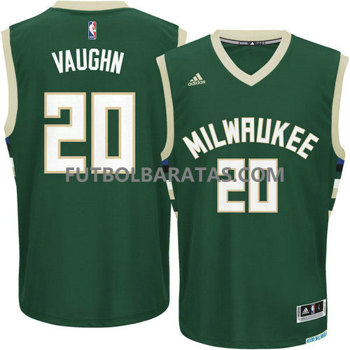 camiseta baloncesto Vaughn 20 milwaukee bucks 2017 verde