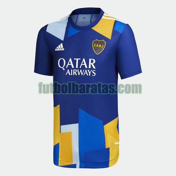 camiseta boca juniors 2021 2022 azul tercera