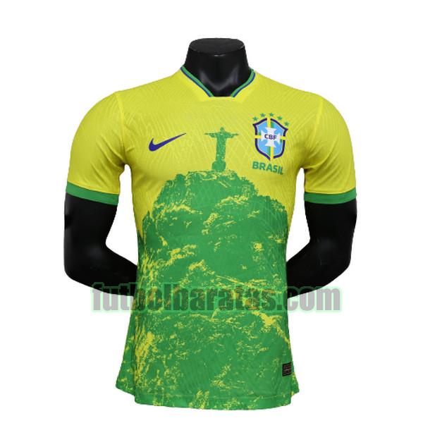 camiseta brasil 2023 amarillo special edition player