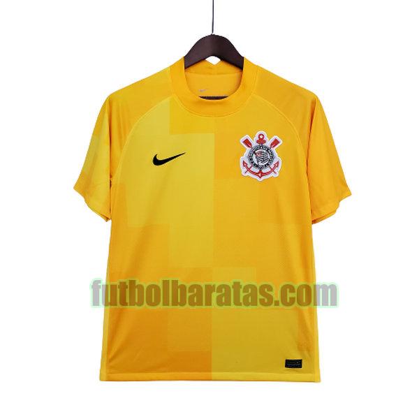 camiseta corinthians 2021 2022 amarillo portero