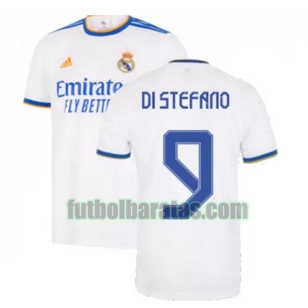 camiseta di stefano 9 real madrid 2021 2022 blanco primera