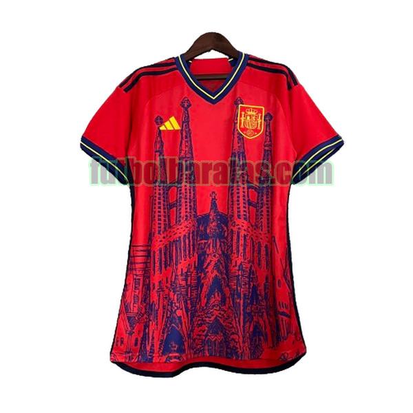 camiseta españa 2023 rojo special edition