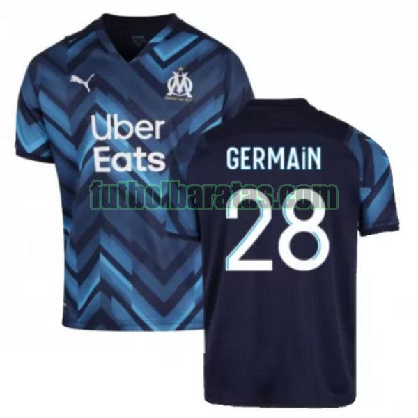 camiseta germain 28 marsella 2021 2022 azul segunda