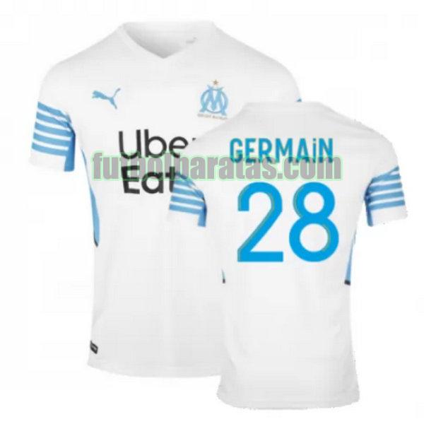 camiseta germain 28 marsella 2021 2022 blanco primera