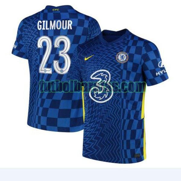 camiseta gilmour 23 chelsea 2021 2022 azul primera