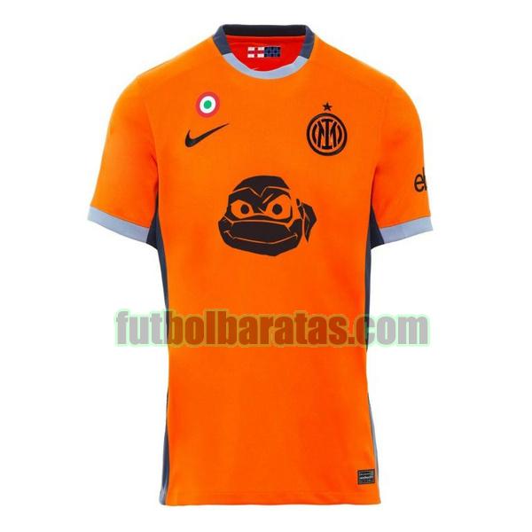 camiseta inter milán 2023 2024 naranja tercera special edition