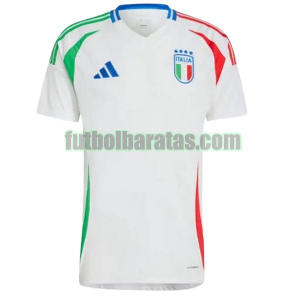 camiseta italia 2024 blanco segunda
