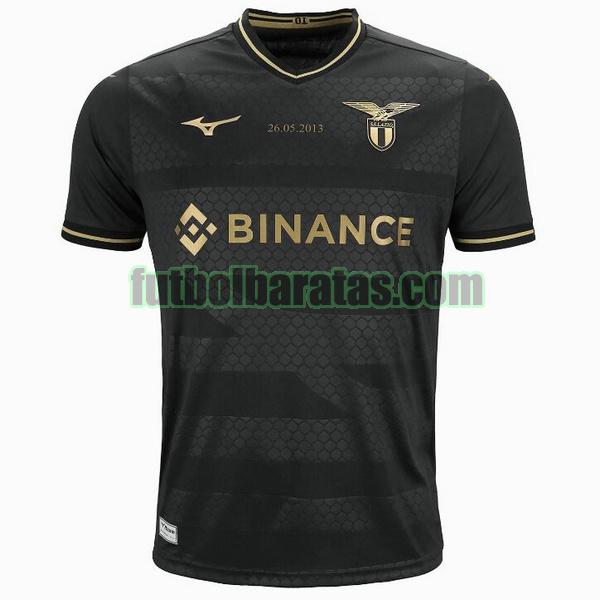 camiseta lazio 2023 negro coppa italia 10th anniversary