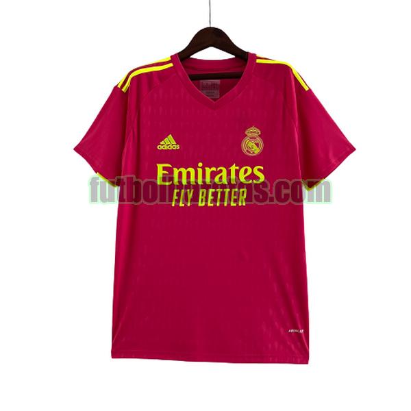 camiseta real madrid 2023 2024 rojo portero