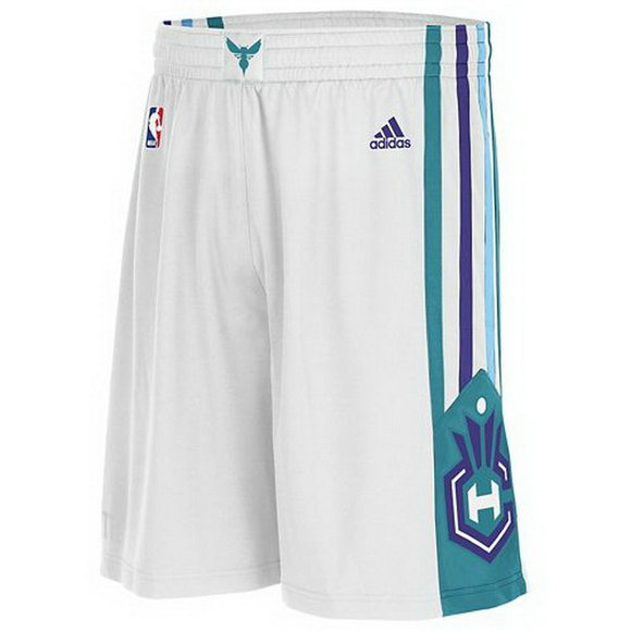 pantalones baloncesto Charlotte Hornets Rev30 Blanca