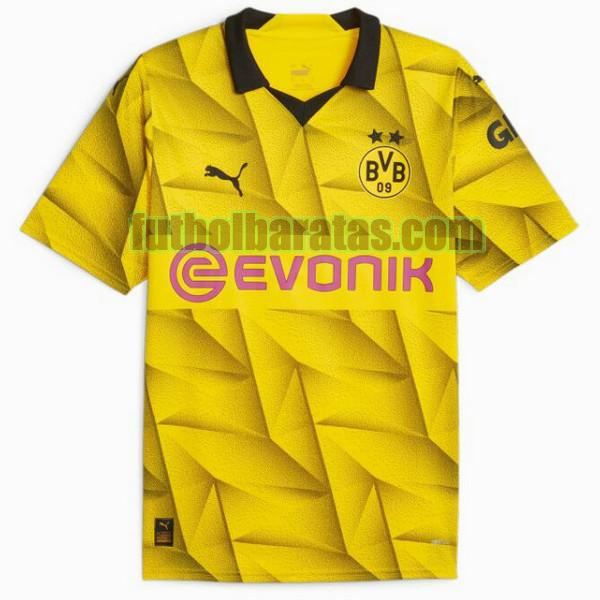 tailandia camiseta borussia dortmund 2023 2024 amarillo tercera