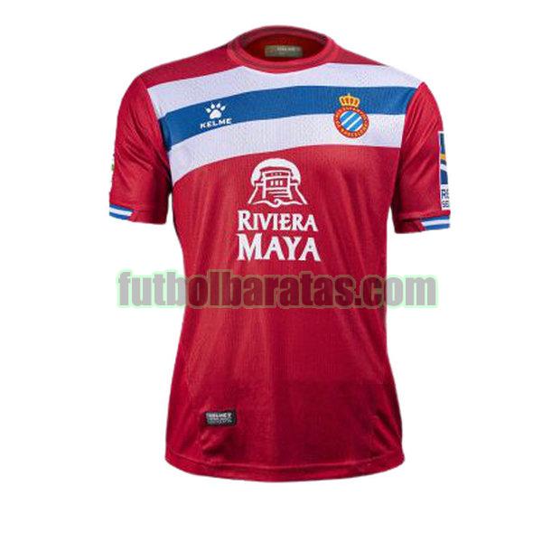 tailandia camiseta espanyol 2021 2022 rojo segunda