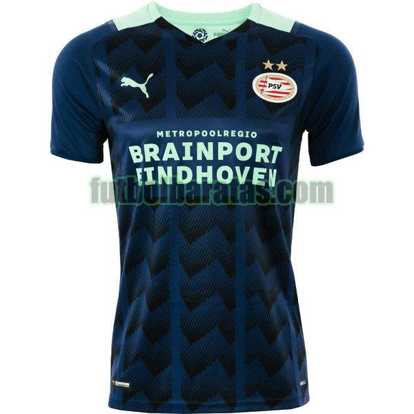 tailandia camiseta psv eindhoven 2021 2022 azul segunda