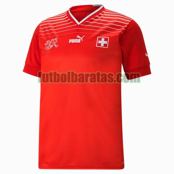 tailandia camiseta suiza 2022 rojo primera
