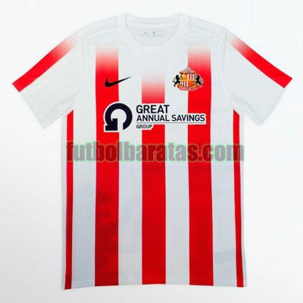tailandia camiseta sunderland 2021 2022 rojo blanco primera