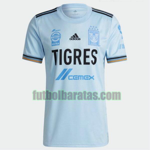 tailandia camiseta tigres 2021 2022 azul segunda