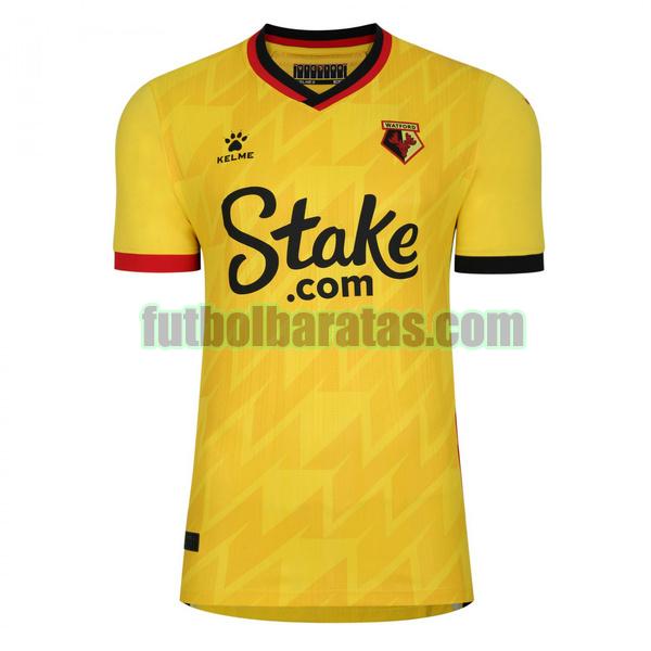 tailandia camiseta watford 2022 2023 amarillo primera