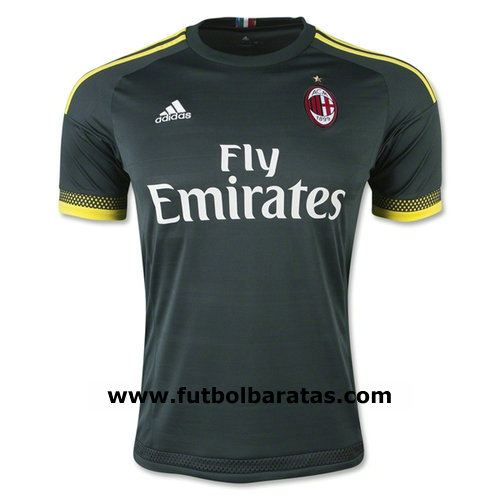 Camiseta del Ac Milan 2016 Tercera Equipacion