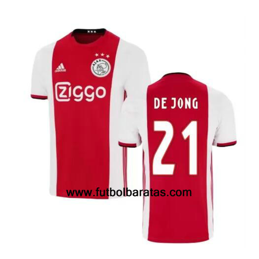 Camiseta Ajax De Jong Primera Equipacion 2019-2020