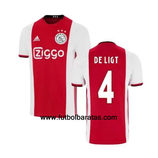 Camiseta Ajax De Ligt Primera Equipacion 2019-2020
