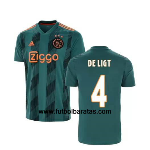 Camiseta Ajax De Ligt Segunda Equipacion 2019-2020