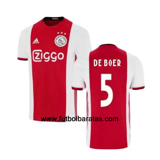 Camiseta Ajax De boer Primera Equipacion 2019-2020