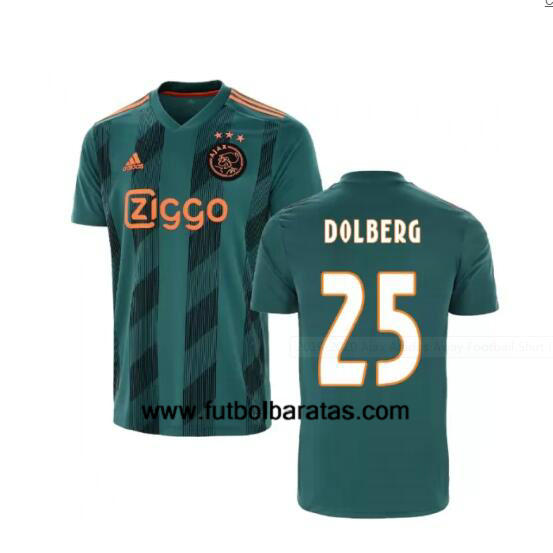 Camiseta Ajax Dolberg Segunda Equipacion 2019-2020