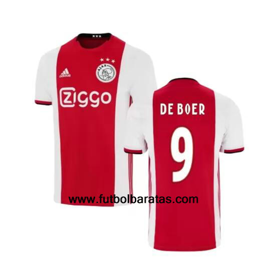 Camiseta Ajax Van De boer Primera Equipacion 2019-2020