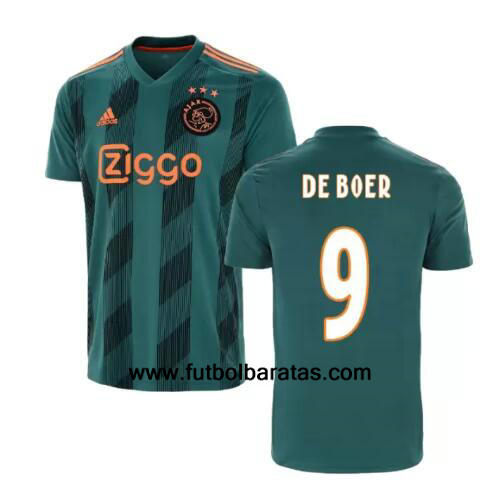 Camiseta Ajax Van De boer Segunda Equipacion 2019-2020