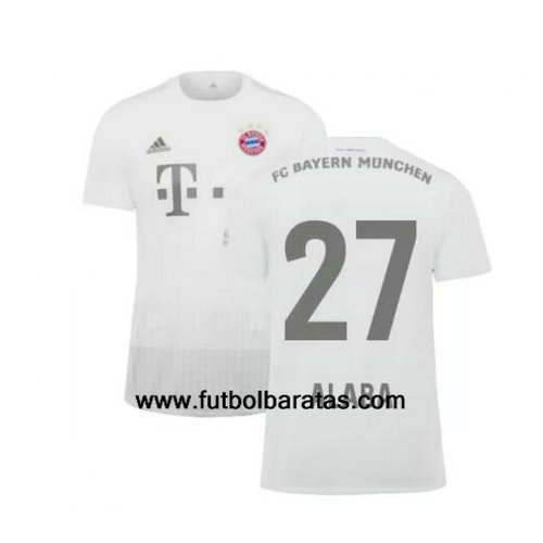 Camiseta Alaba bayern munich 2019-2020 Segunda Equipacion