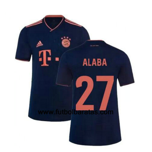 Camiseta Alaba bayern munich 2019-2020 Tercera Equipacion