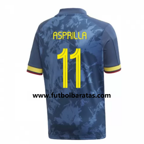 Camisetas Asprilla Colombia 2020 Segunda Equipacion