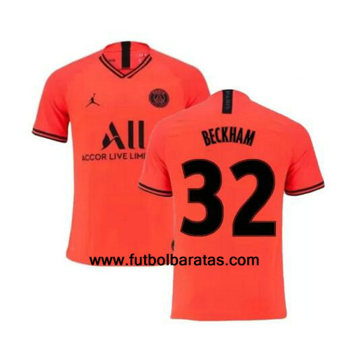 Camiseta BECKHAM del Paris Saint Germain 2019-2020 Segunda Equipacion