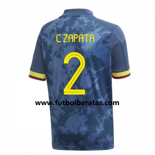 Camisetas C-zapata Colombia 2020 Segunda Equipacion