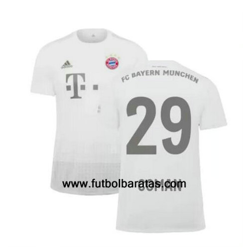 Camiseta Coman bayern munich 2019-2020 Segunda Equipacion